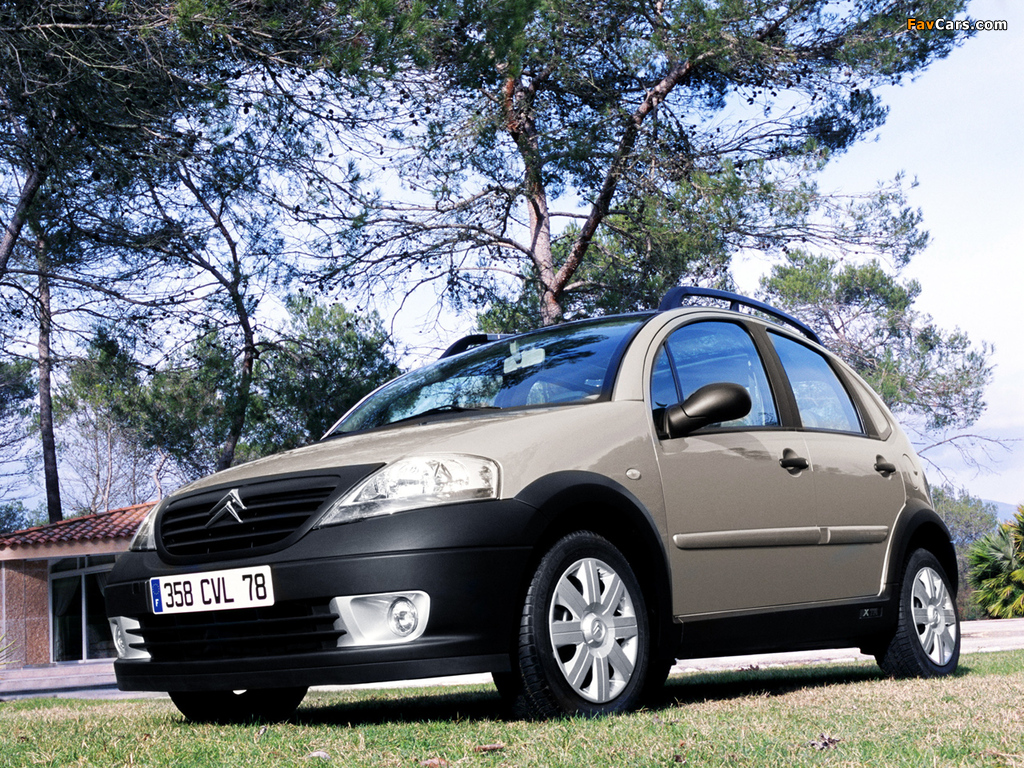 Pictures of Citroën C3 XTR 2004–05 (1024 x 768)