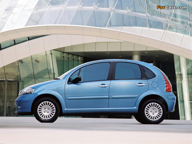 Citroën C3 UK-spec 2001–05 wallpapers (640 x 480)