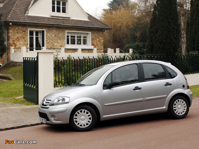 Citroën C3 GNV 2005–09 wallpapers (640 x 480)