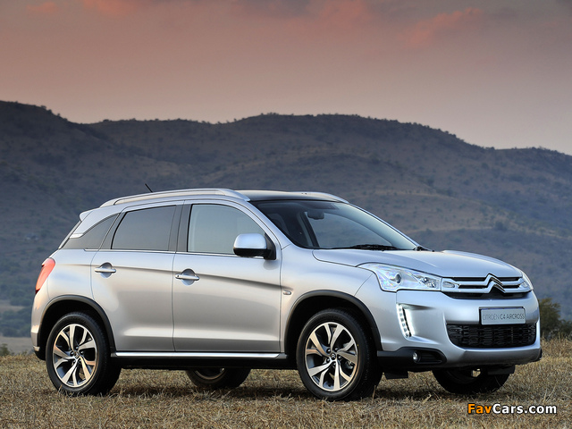 Citroën C4 AirCross ZA-spec 2012 images (640 x 480)