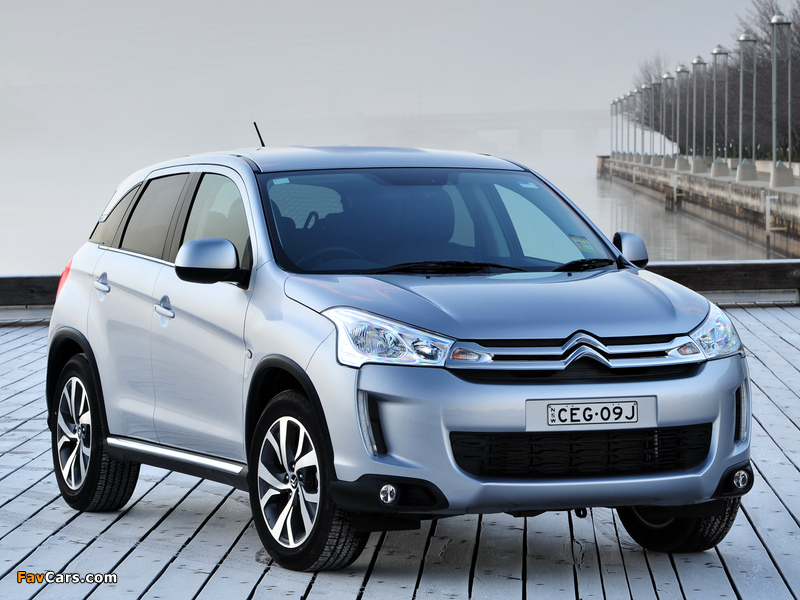 Citroën C4 AirCross AU-spec 2012 pictures (800 x 600)