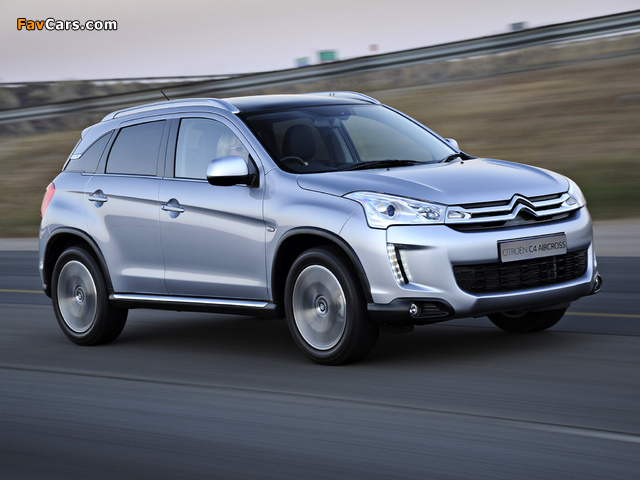 Citroën C4 AirCross ZA-spec 2012 wallpapers (640 x 480)