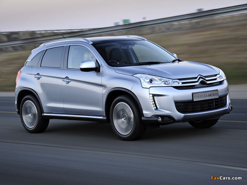 Citroën C4 AirCross ZA-spec 2012 wallpapers (800 x 600)