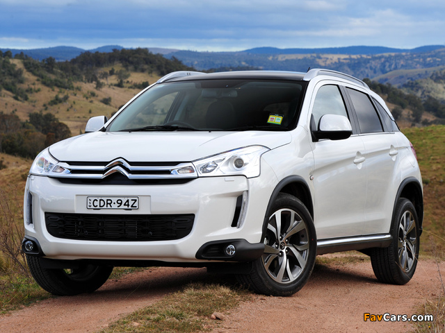 Citroën C4 AirCross AU-spec 2012 wallpapers (640 x 480)