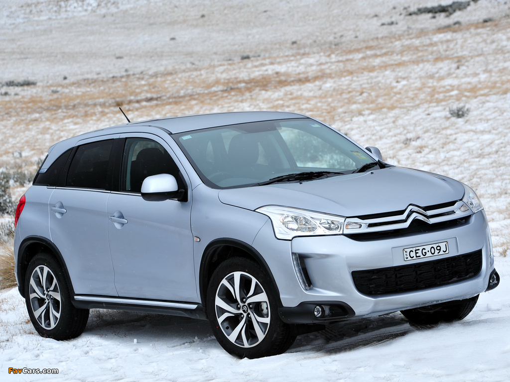 Photos of Citroën C4 AirCross AU-spec 2012 (1024 x 768)