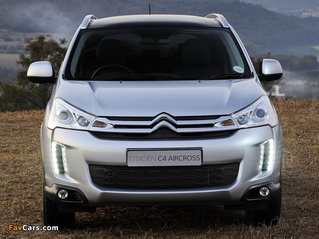 Pictures of Citroën C4 AirCross ZA-spec 2012 (640 x 480)