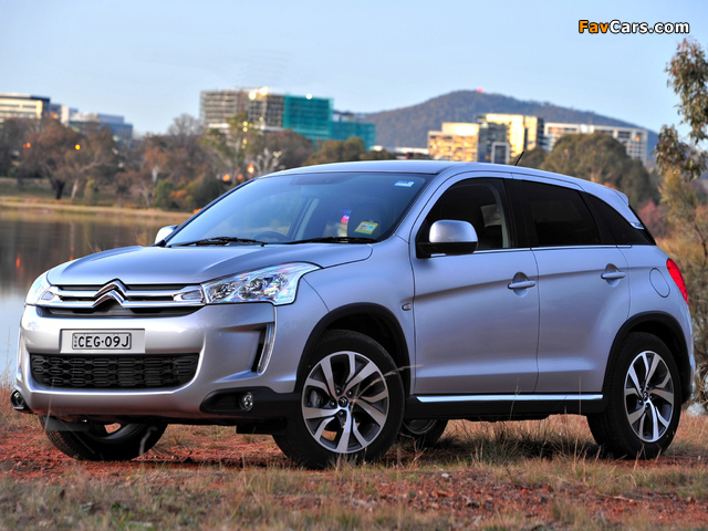 Citroën C4 AirCross AU-spec 2012 wallpapers (640 x 480)