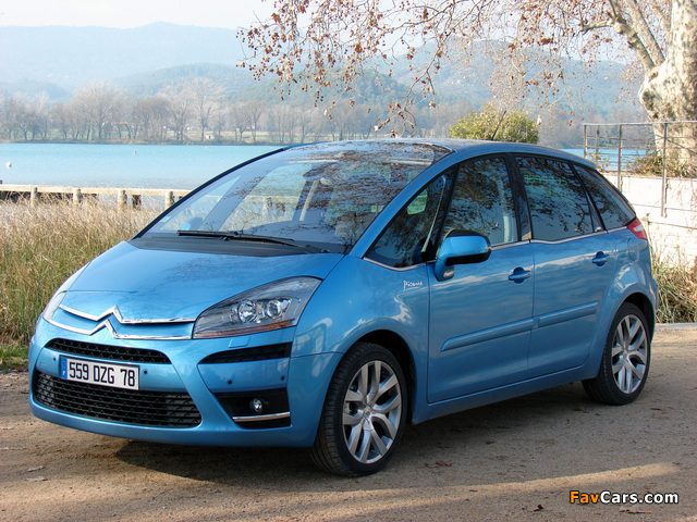 Citroën C4 Picasso 2006–10 pictures (640 x 480)