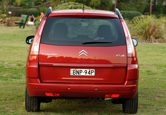 Citroën Grand C4 Picasso HDi AU-spec 2006–10 pictures