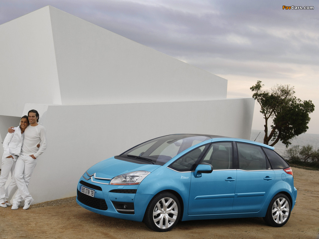 Citroën C4 Picasso 2006–10 wallpapers (1024 x 768)