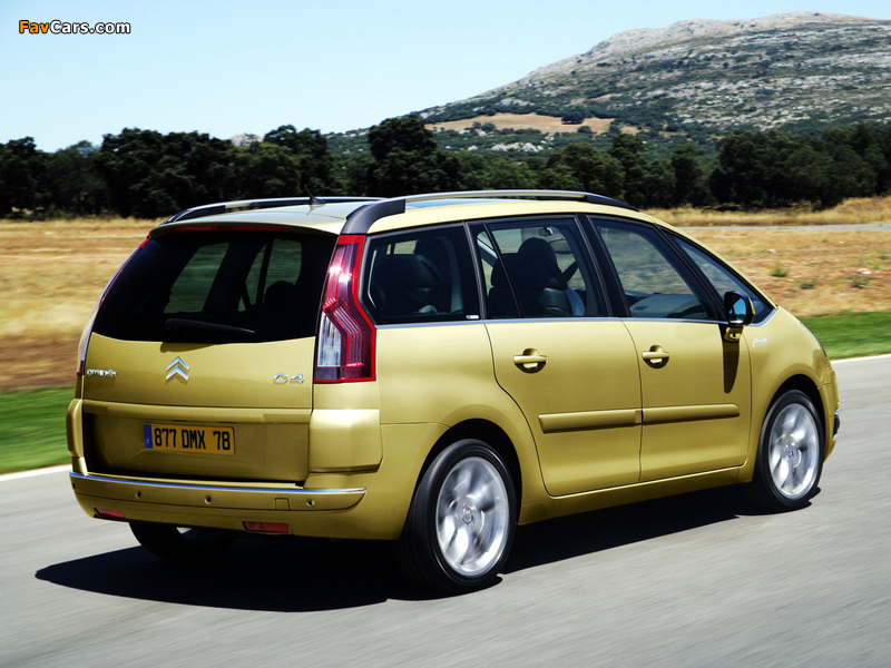 Citroën Grand C4 Picasso 2006–10 wallpapers (800 x 600)