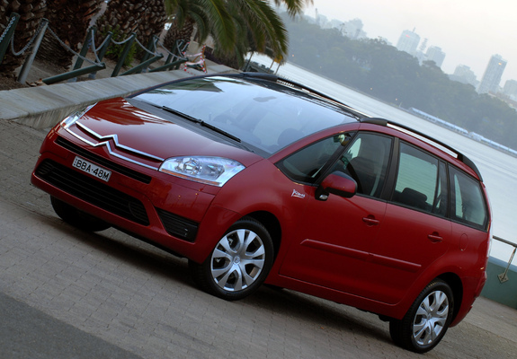 Citroën Grand C4 Picasso AU-spec 2006–10 wallpapers