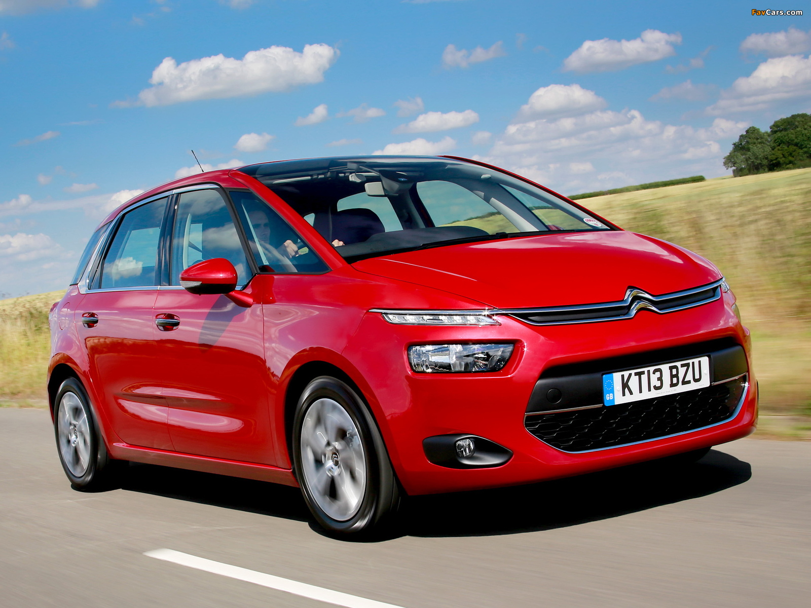 Citroën C4 Picasso UK-spec 2013 images (1600 x 1200)