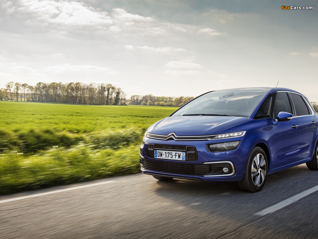 Citroën C4 Picasso 2016 wallpapers (1024 x 768)