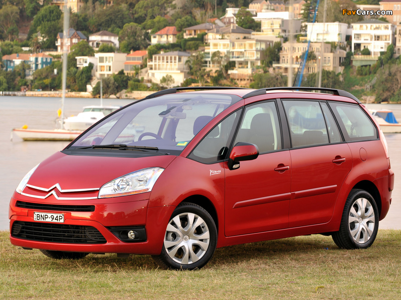 Images of Citroën Grand C4 Picasso HDi AU-spec 2006–10 (800 x 600)