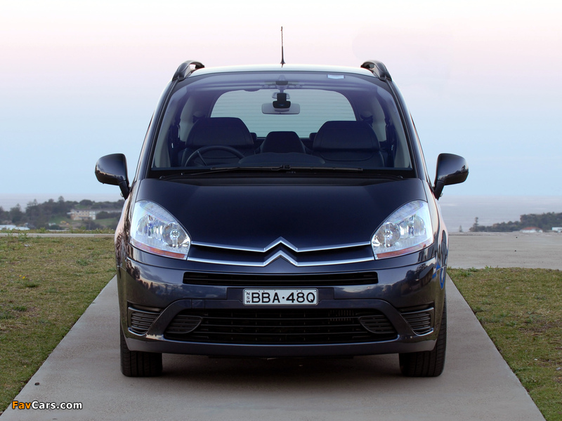 Pictures of Citroën Grand C4 Picasso Premium Pack AU-spec 2006–10 (800 x 600)