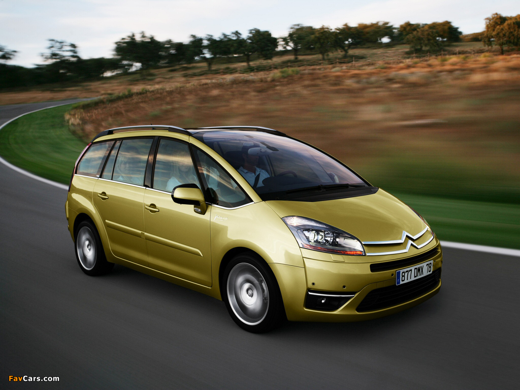 Citroën Grand C4 Picasso 2006–10 wallpapers (1024 x 768)