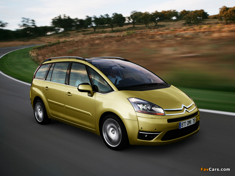 Citroën Grand C4 Picasso 2006–10 wallpapers (800 x 600)