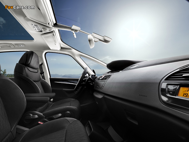 Citroën Grand C4 Picasso 2010–13 wallpapers (640 x 480)