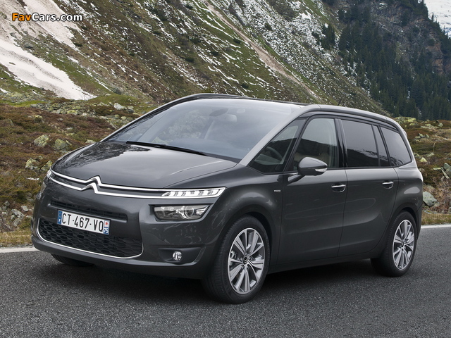 Citroën Grand C4 Picasso 2013 wallpapers (640 x 480)