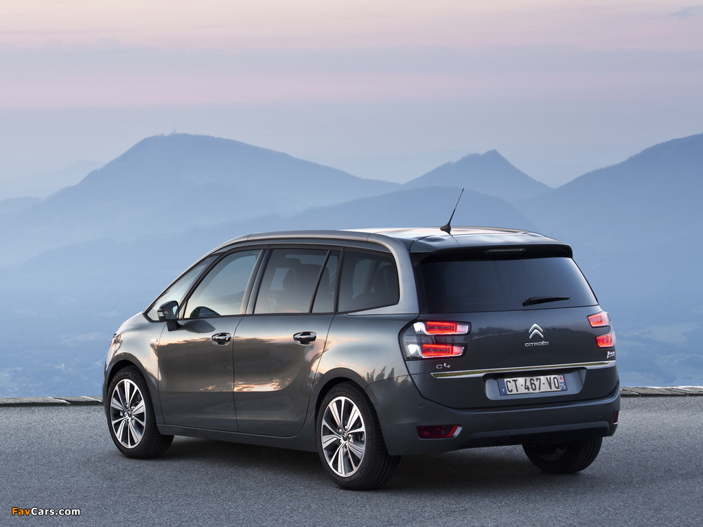 Citroën Grand C4 Picasso 2013 wallpapers (1024 x 768)