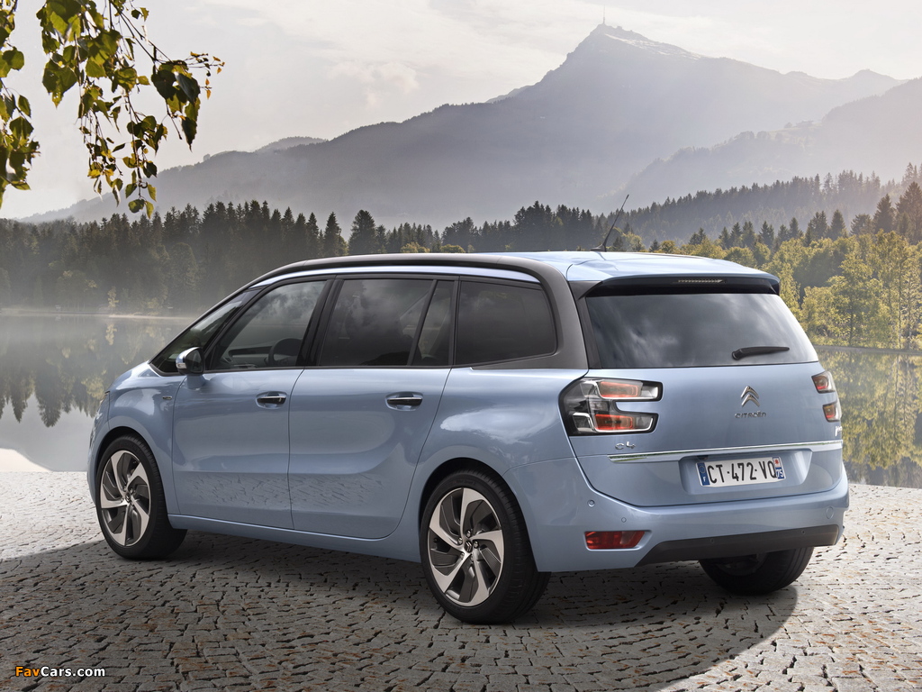 Citroën Grand C4 Picasso 2013 wallpapers (1024 x 768)