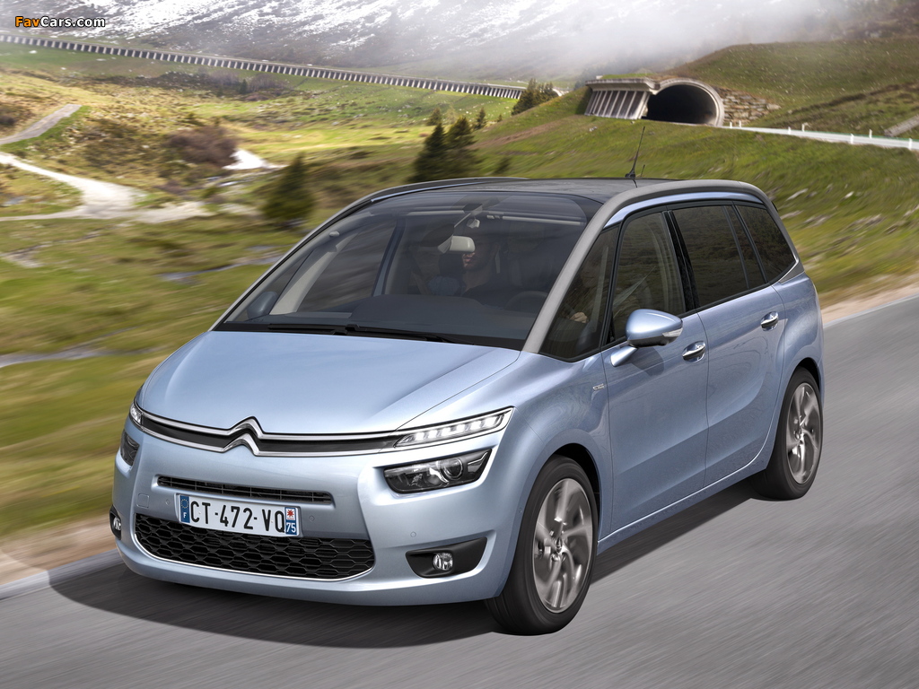 Citroën Grand C4 Picasso 2013 wallpapers (1024 x 768)