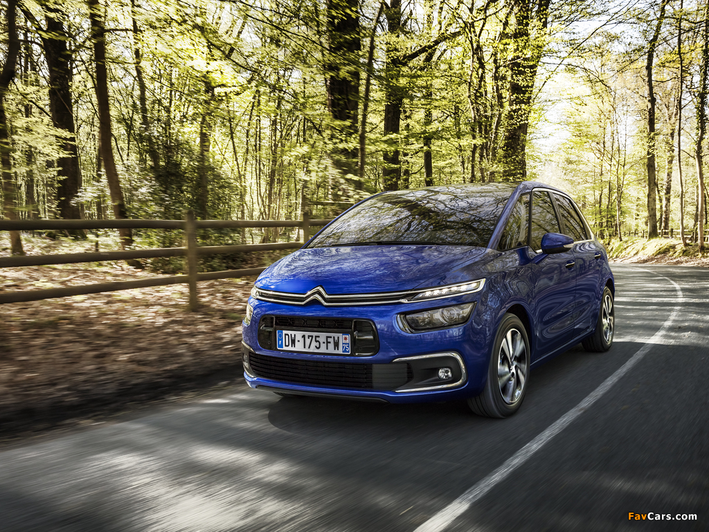 Citroën C4 Picasso 2016 wallpapers (1024 x 768)