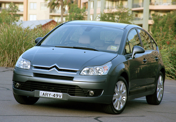 Citroën C4 Berline AU-spec 2004–08 pictures