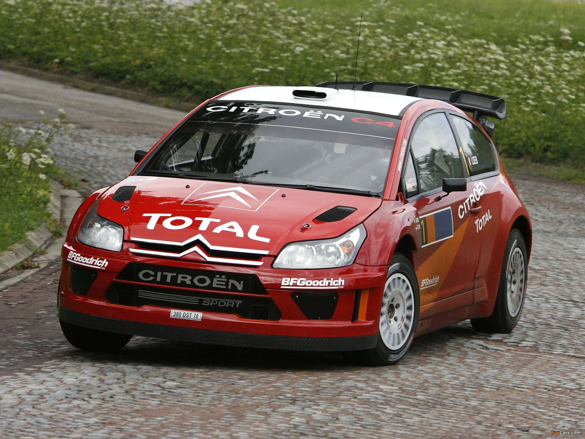 Citroën C4 WRC 2007–08 images (2048 x 1536)