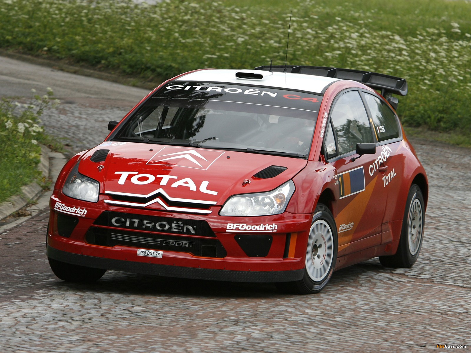 Citroën C4 WRC 2007–08 images (1600 x 1200)