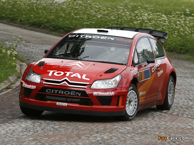 Citroën C4 WRC 2007–08 images (640 x 480)