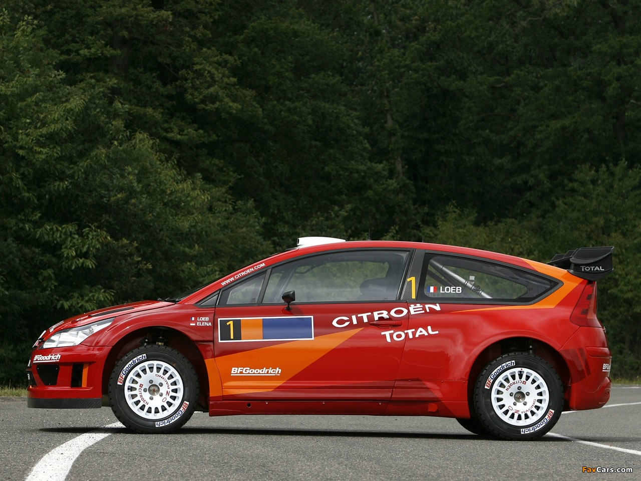 Citroën C4 WRC 2007–08 photos (1280 x 960)