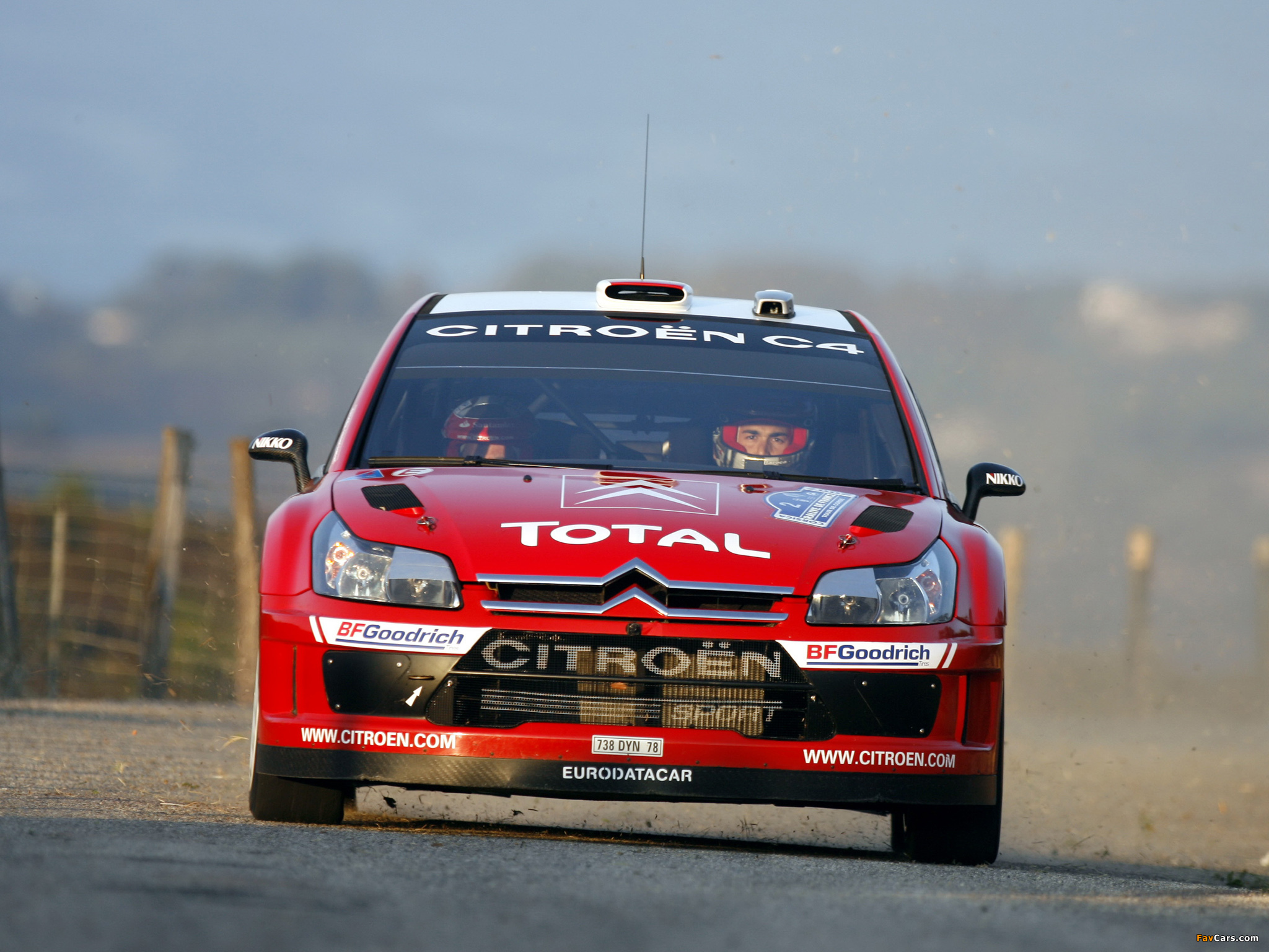 Citroën C4 WRC 2007–08 pictures (2048 x 1536)