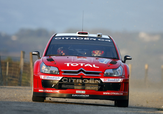 Citroën C4 WRC 2007–08 pictures
