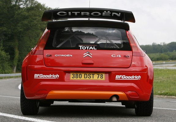 Citroën C4 WRC 2007–08 wallpapers
