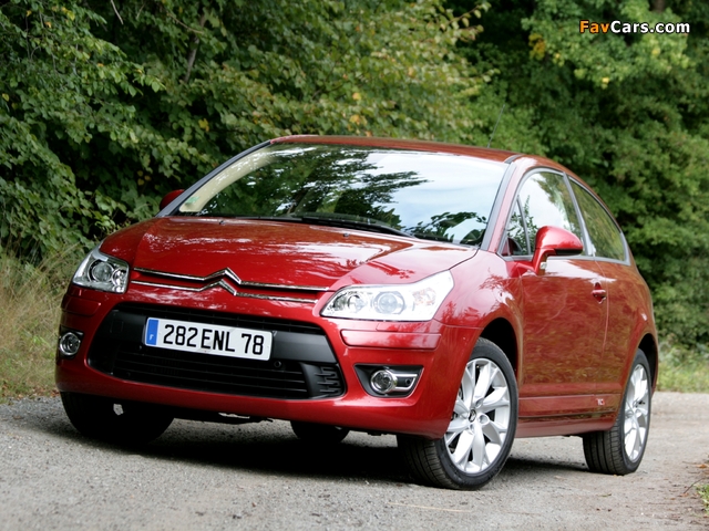 Citroën C4 VTS 2008–10 photos (640 x 480)