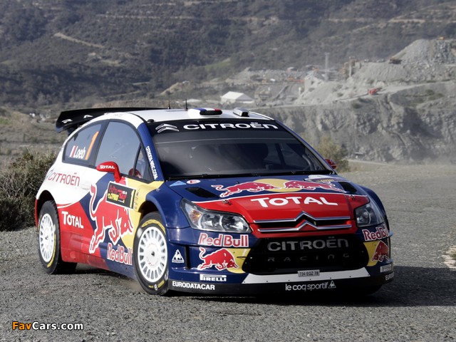 Citroën C4 WRC 2009–10 photos (640 x 480)