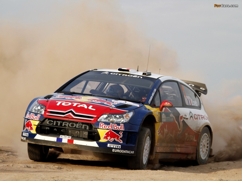 Citroën C4 WRC 2009–10 pictures (1024 x 768)