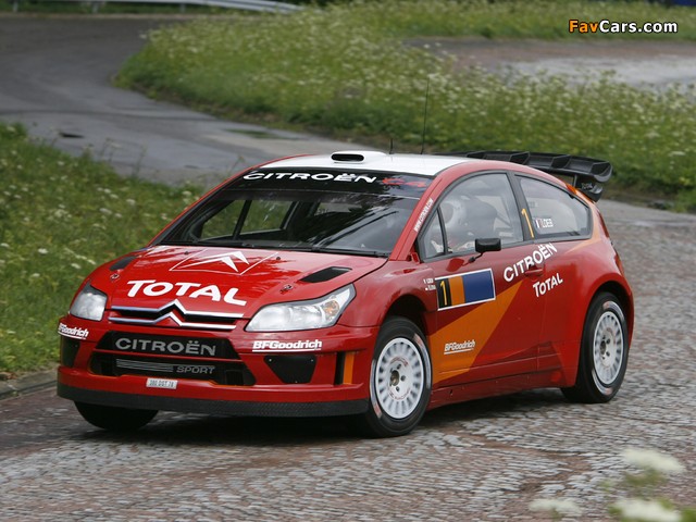 Images of Citroën C4 WRC 2007–08 (640 x 480)