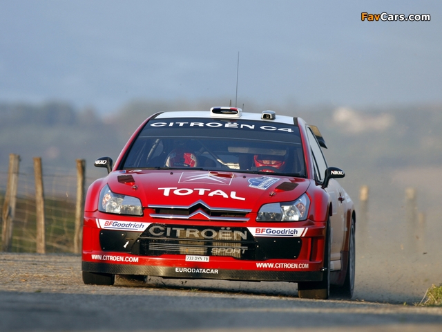 Photos of Citroën C4 WRC 2007–08 (640 x 480)
