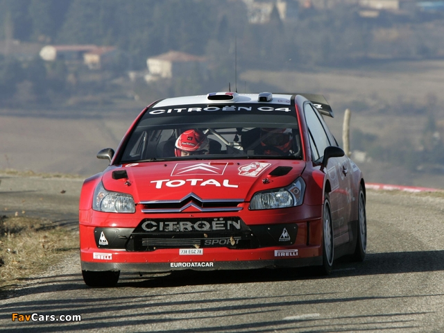Pictures of Citroën C4 WRC 2007–08 (640 x 480)