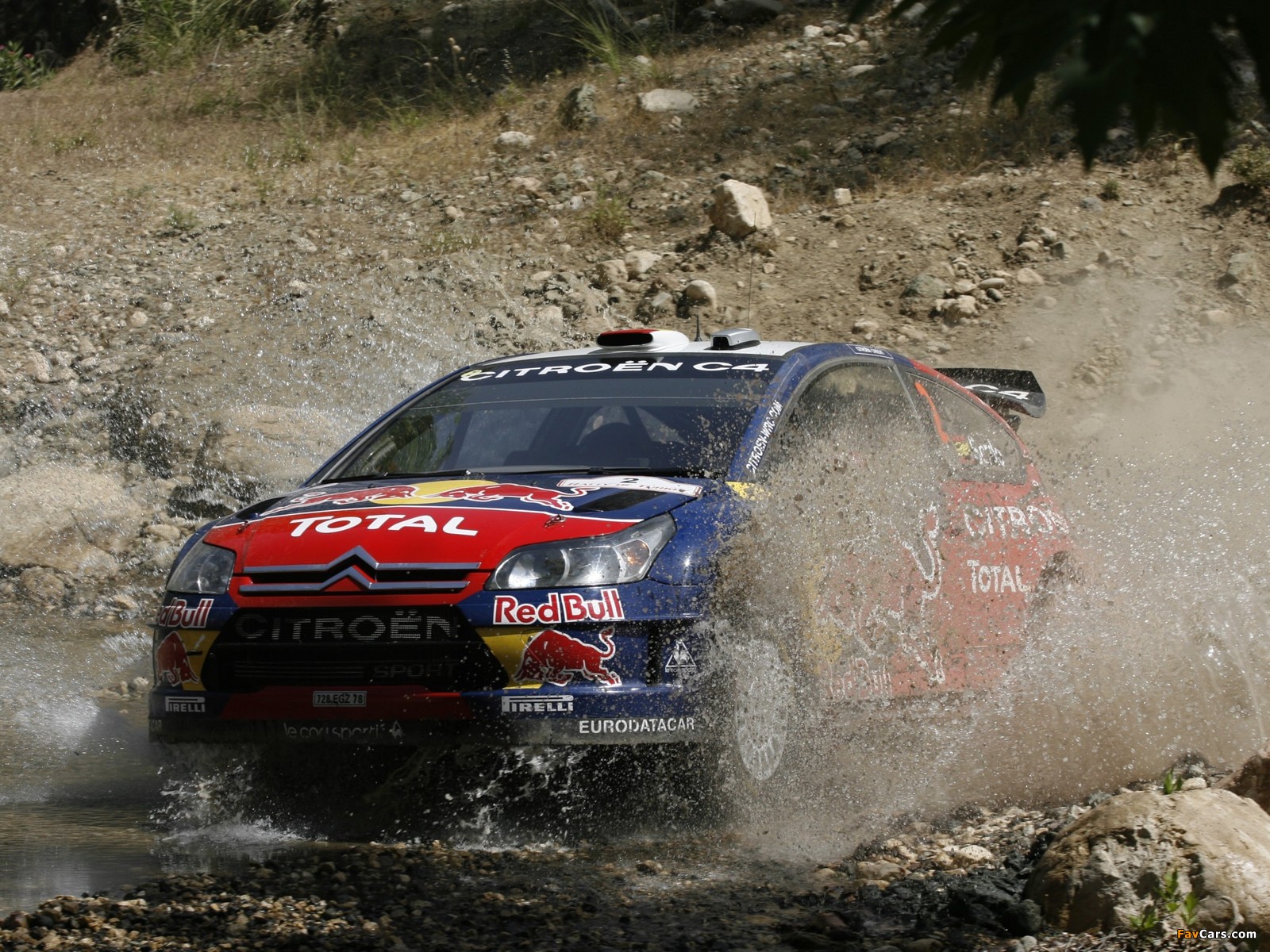 Citroën C4 WRC 2007–08 wallpapers (1600 x 1200)