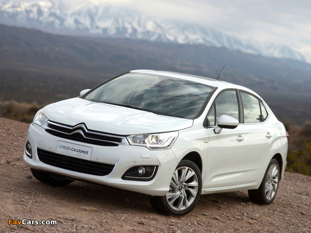 Citroën C4 Lounge 2013 wallpapers (640 x 480)