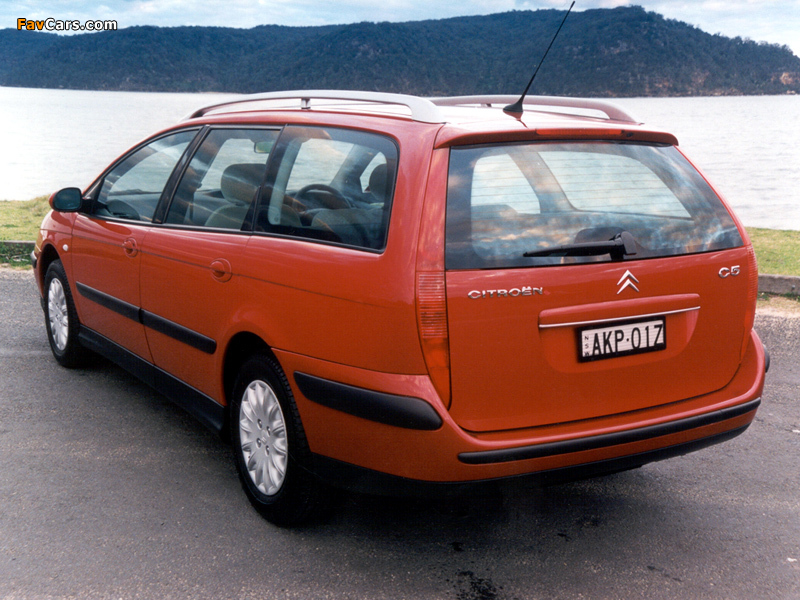 Citroën C5 Break AU-spec 2001–04 images (800 x 600)