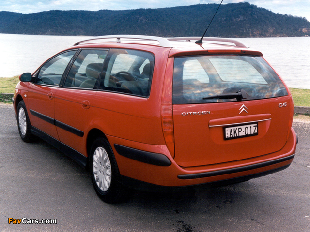 Citroën C5 Break AU-spec 2001–04 images (640 x 480)