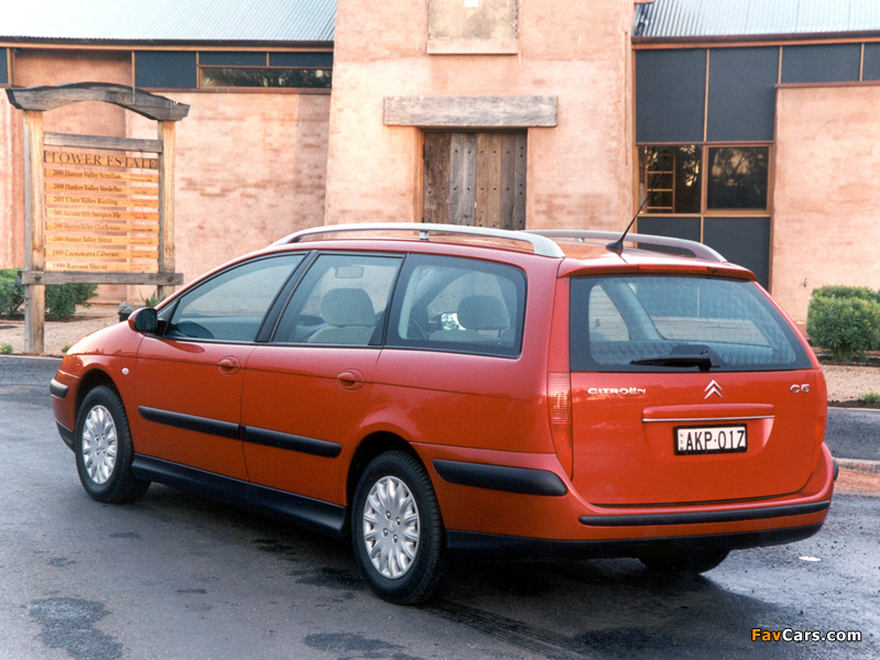 Citroën C5 Break AU-spec 2001–04 pictures (800 x 600)
