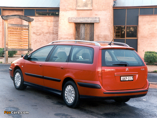 Citroën C5 Break AU-spec 2001–04 pictures (640 x 480)