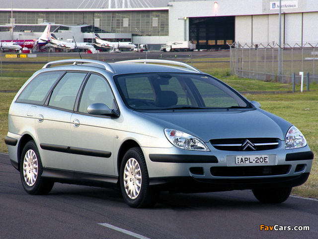 Citroën C5 Break HDi AU-spec 2001–04 wallpapers (640 x 480)