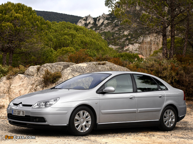 Citroën C5 HDi TwinTurbo 2004–08 pictures (640 x 480)